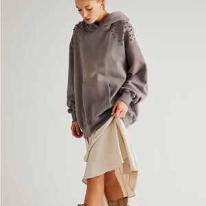 NWOT Free People Lonely Heart Hoodie